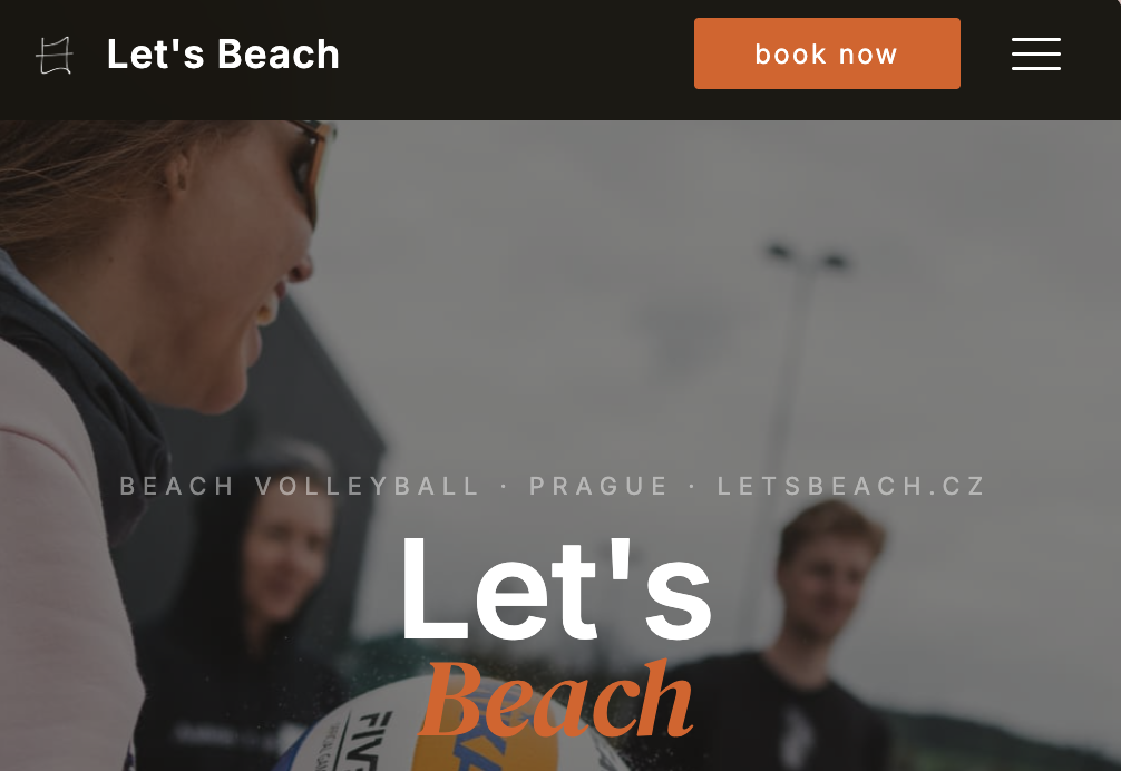 Náhled webu letsbeach.cz